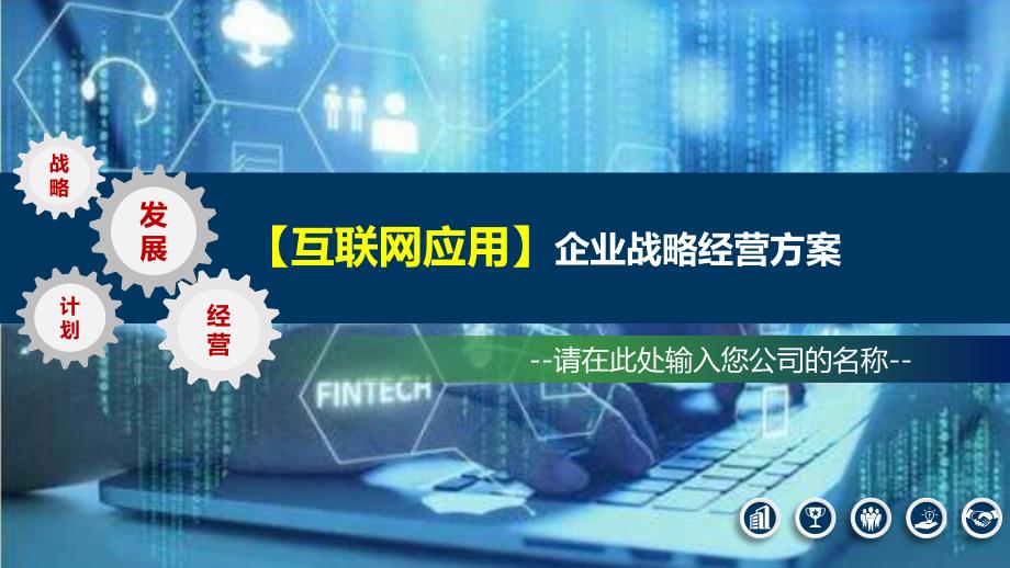 2020互联网应用企业战略经营方案_第1页