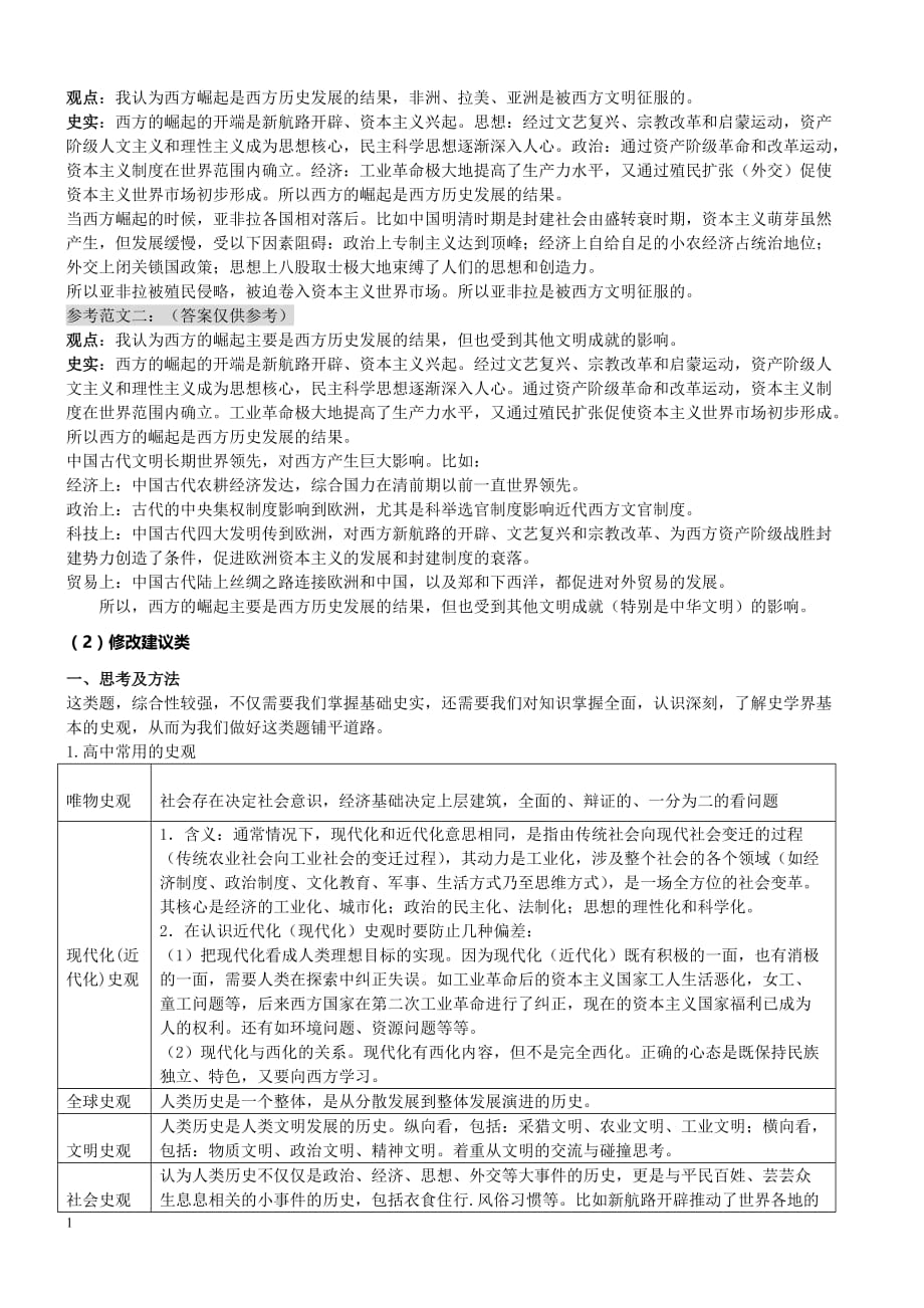 高考历史选择题及42题解题指导讲义教材_第4页