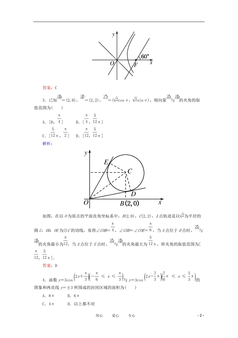 数学 练习 二十五 数形结合思想 理 .doc_第2页