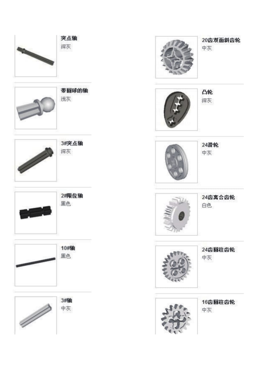 乐高积木零件名称_第2页