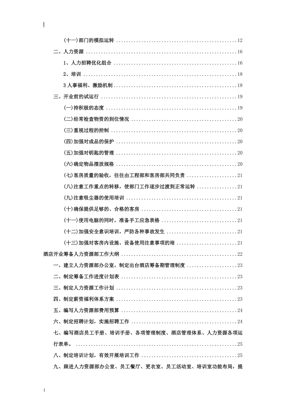 酒店筹建筹开运作方案(36P)讲解材料_第2页