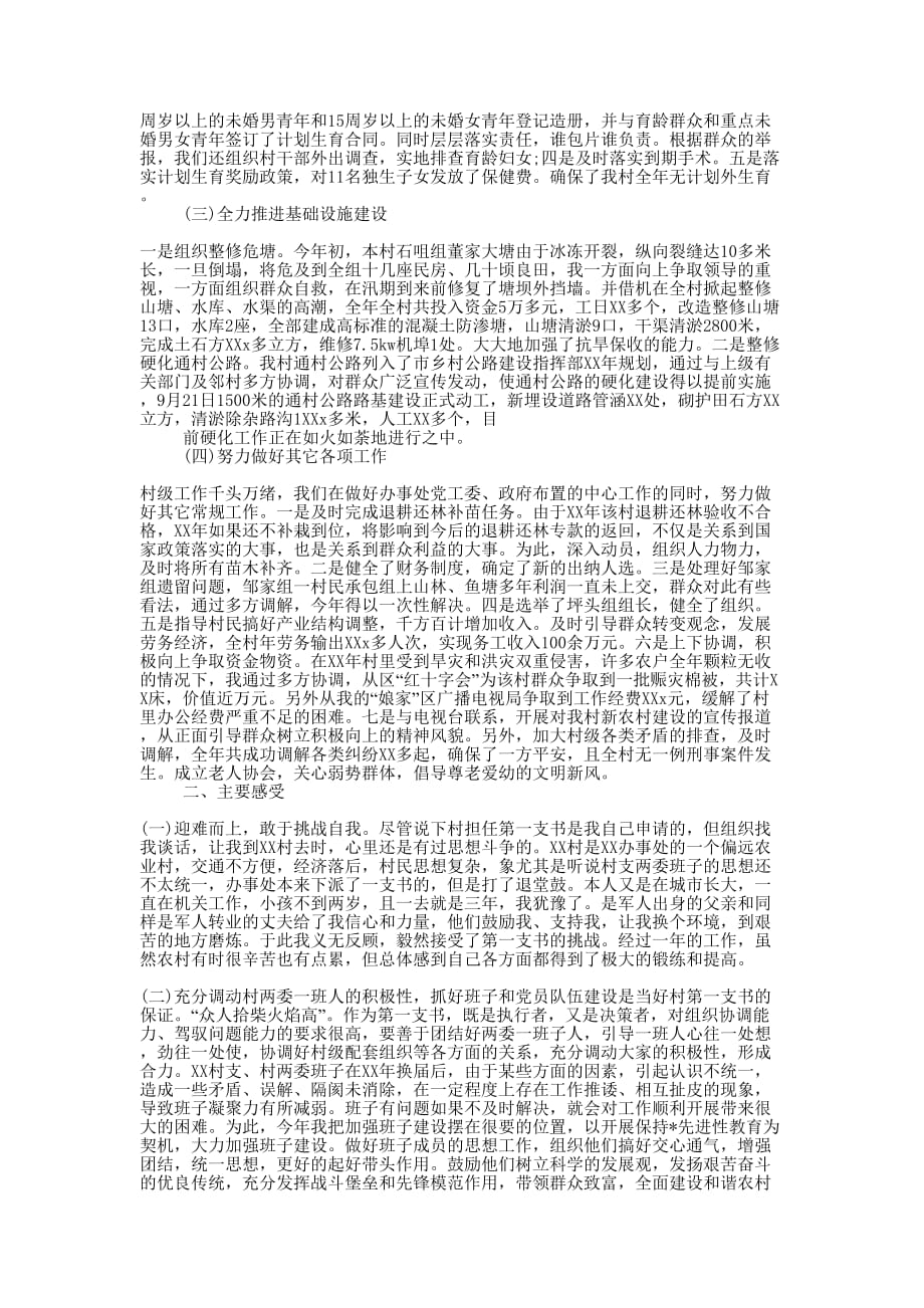 乡村党支部年终工作总结20的20.docx_第3页