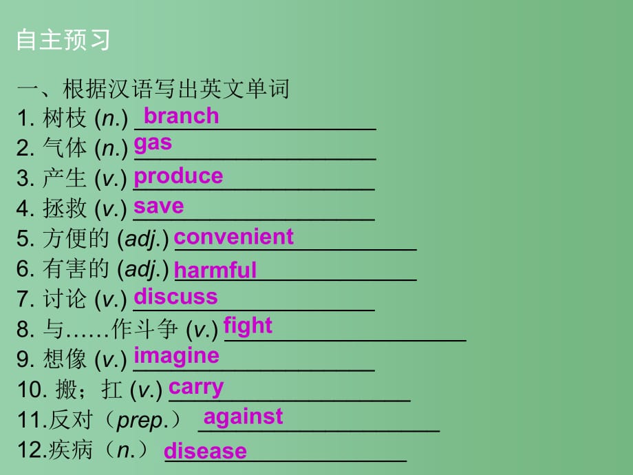 七年级英语下册-Unit-4-Save-the-trees课件-(新版)牛津深圳版_第2页