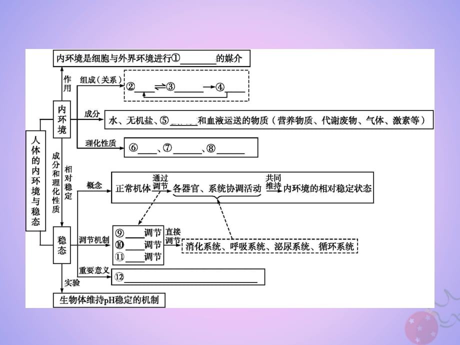 高中生物第1章人体的内环境与稳态本章整合课件新人教版必修3_第2页