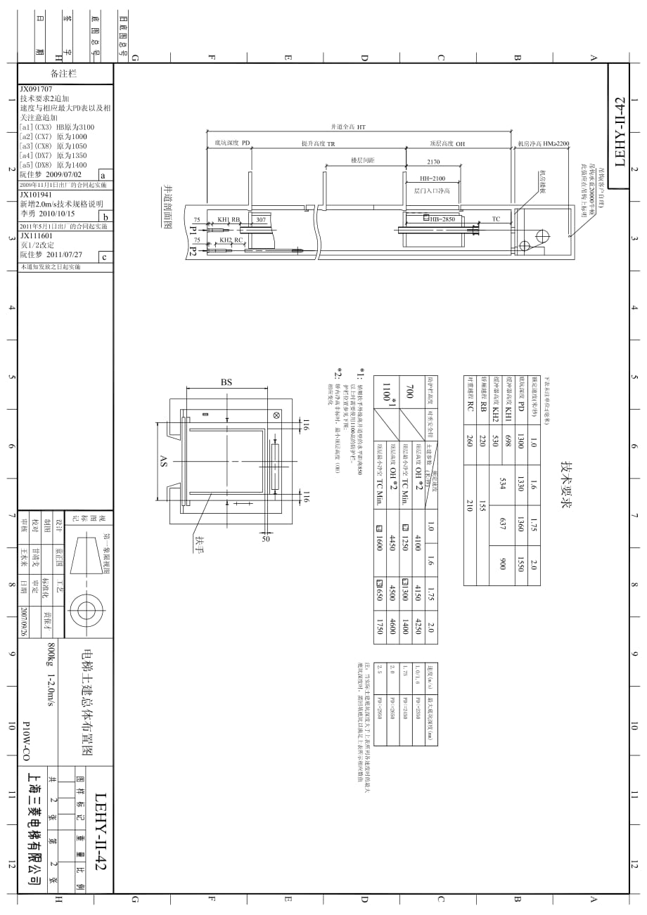 三菱电梯土建样本_第2页