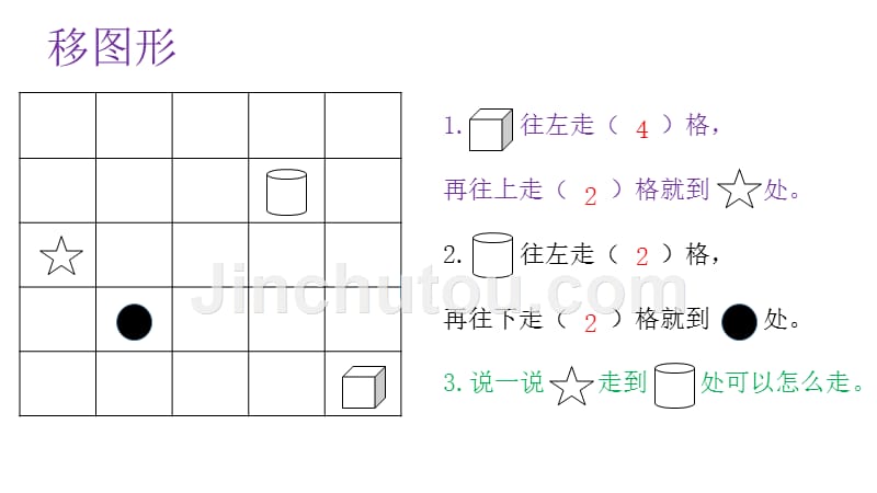 一年级思维训练方向与位置二_第2页