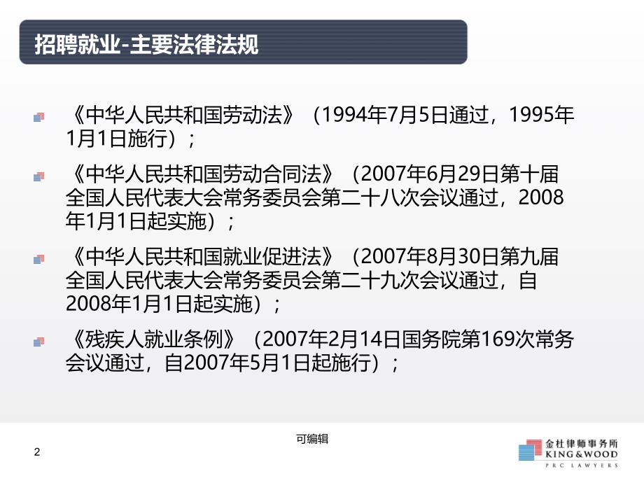 招聘就业与劳动合同PPT课件.ppt_第2页