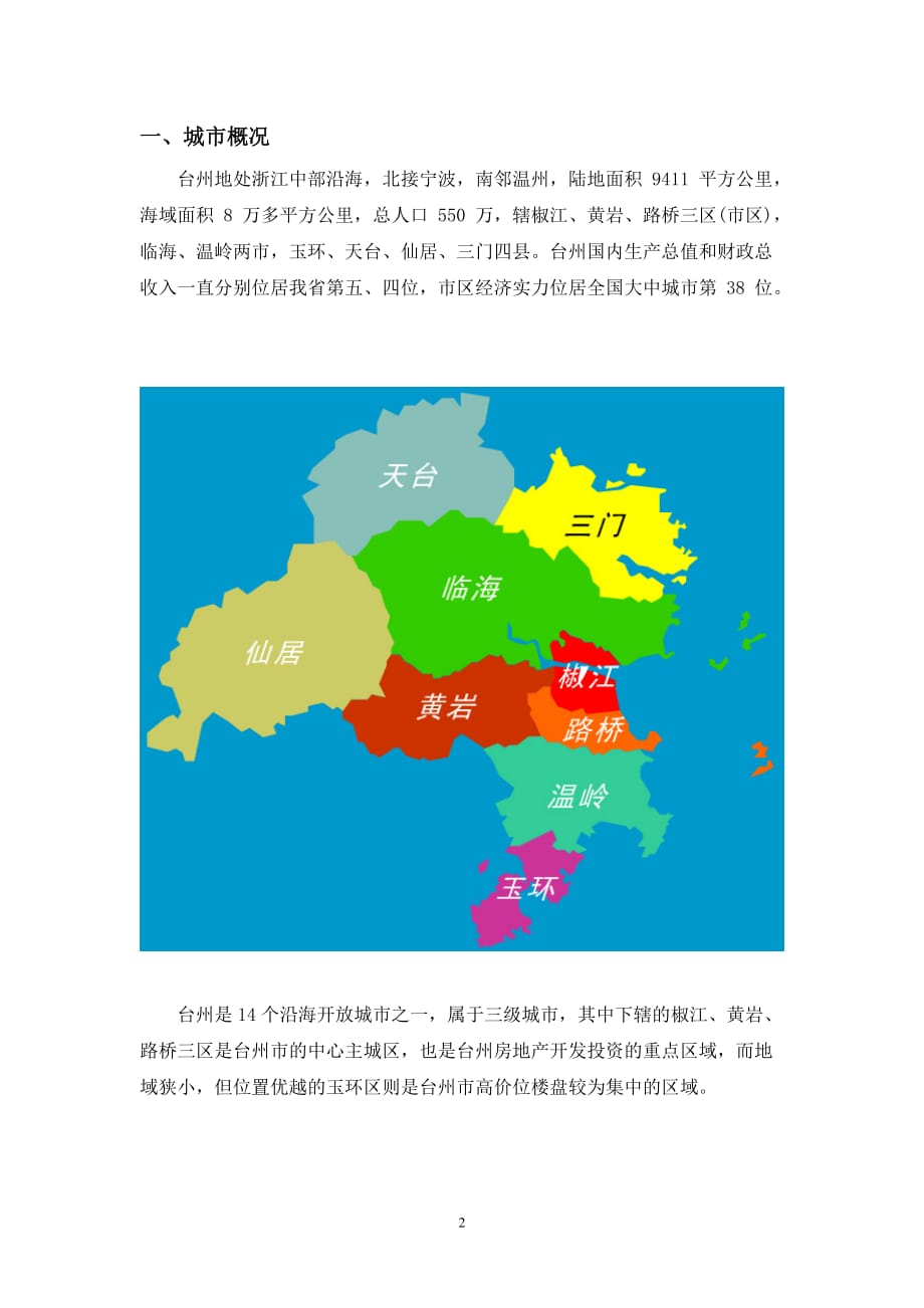 （地产市场分析）浙江台州房地产市场报告_第2页