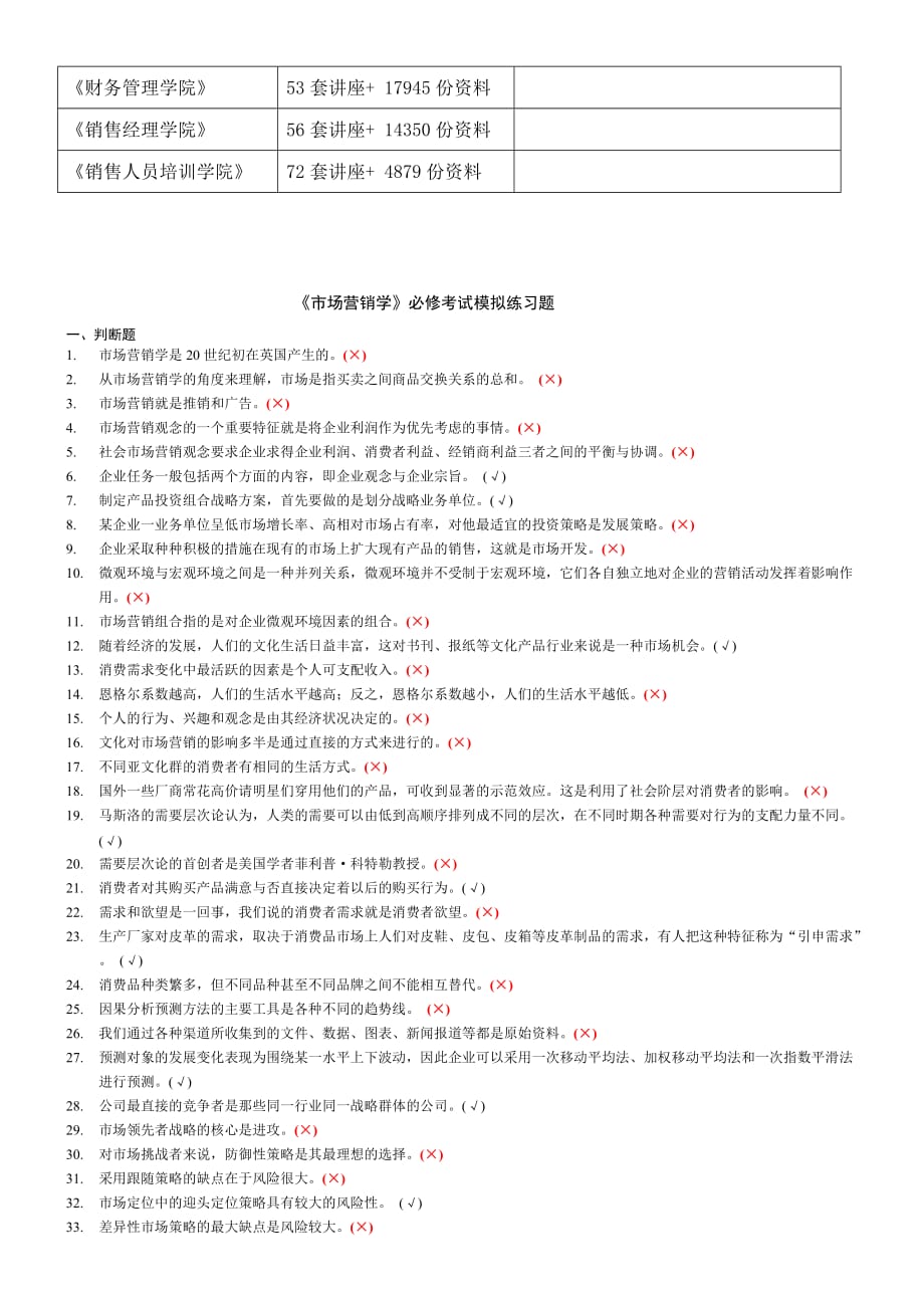 《市场营销学》必修考题_第3页