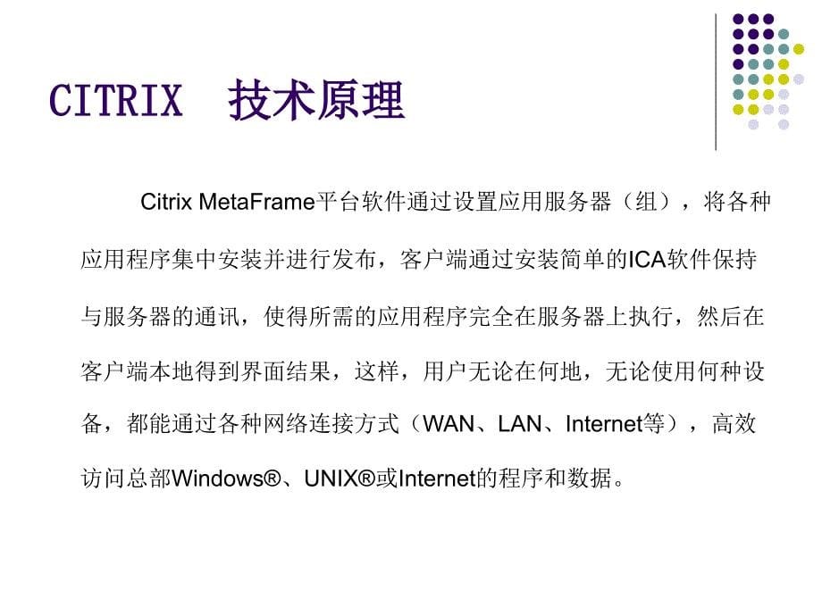 Citrix应用解决方案---技术分享_第5页