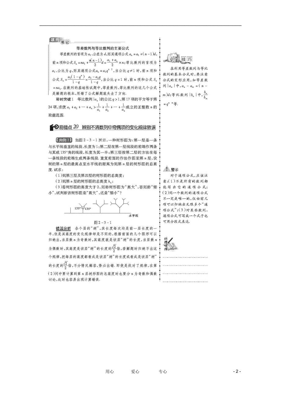 冲刺之备战数学状元纠错笔记数列理图片.doc_第2页