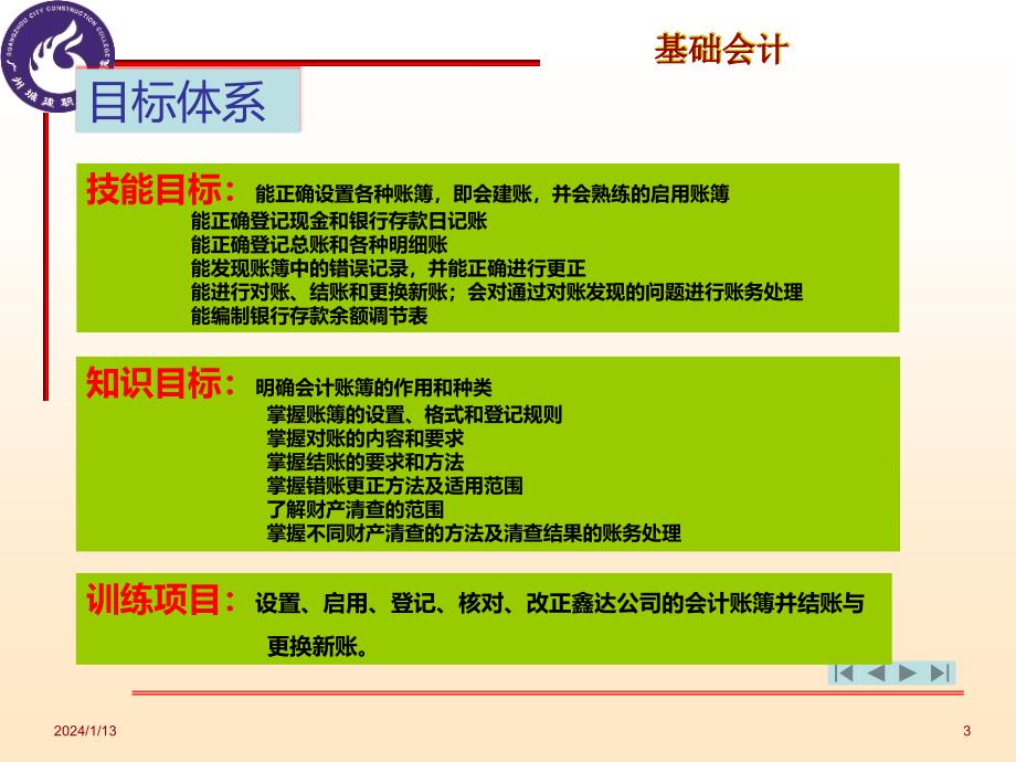 项目四设置与登记会计账簿PPT课件.ppt_第3页