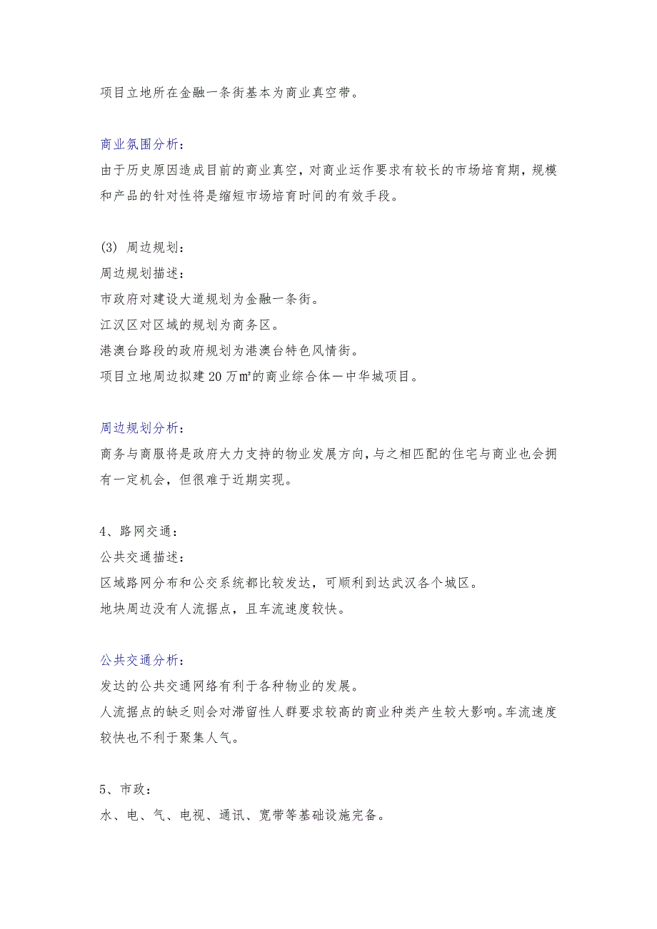 中心商业项目可行性实施计划书_第4页