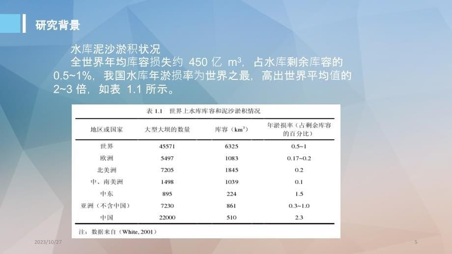 水利工程中存在的泥沙灾害及对策PPT课件.pptx_第5页