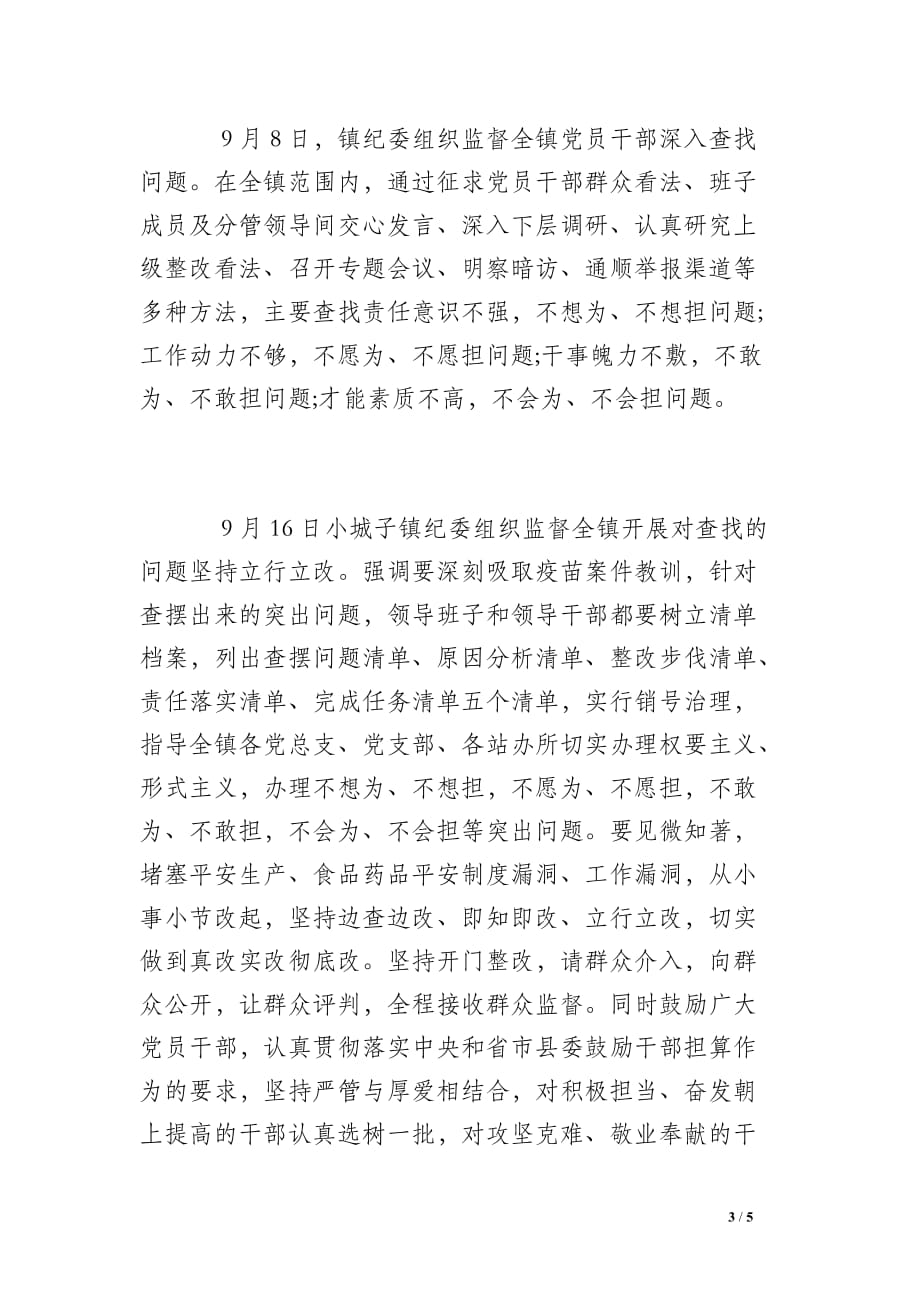 干部风格大整顿运动纪委监督反省工作环境总结_第3页