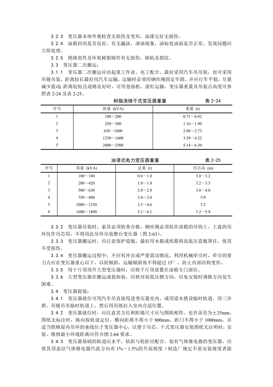 （电力行业）电力变压器安装设计加工_第2页