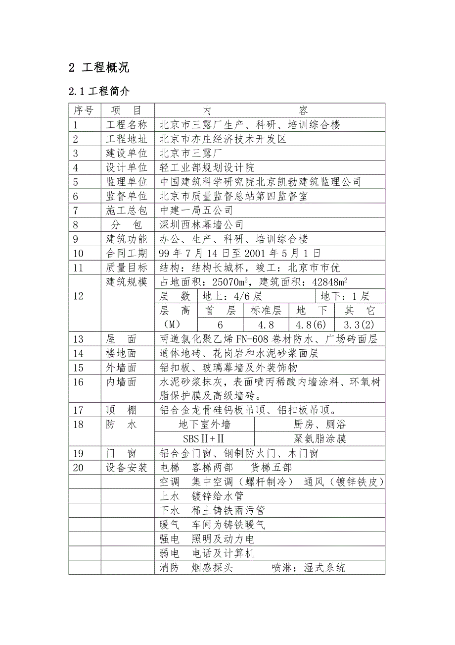 三露厂装修工程施工组织设计方案_第2页