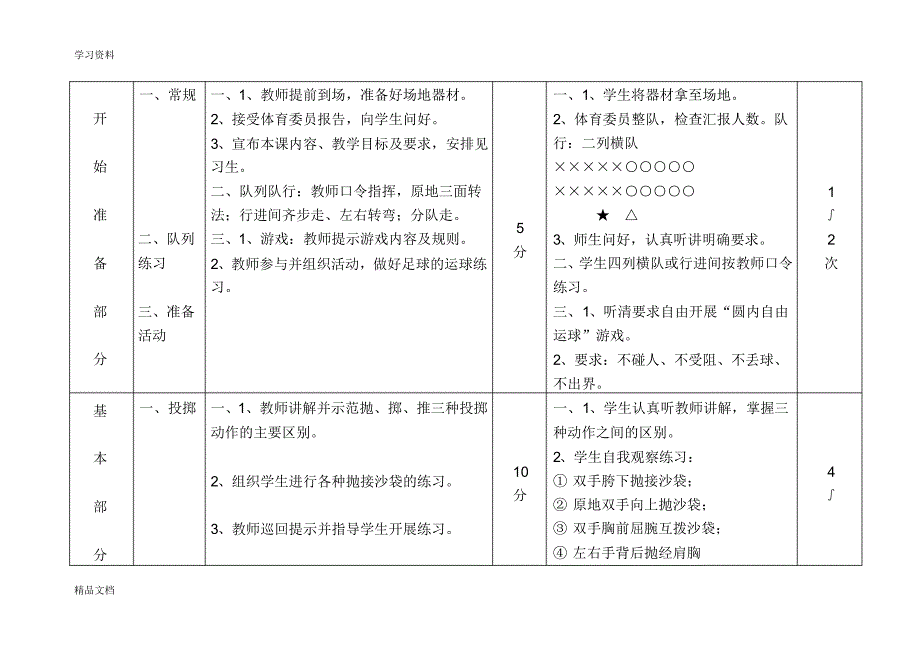 最新初中体育课教案全集22999教学提纲.pdf_第2页