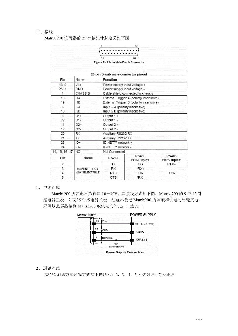 Matrix200中文操作说明书_第4页