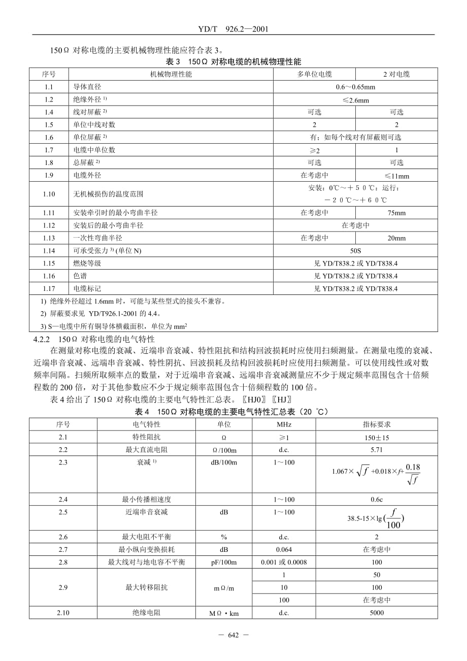 （电力行业）第部分综合布线用电缆、光缆技术要求（_第4页