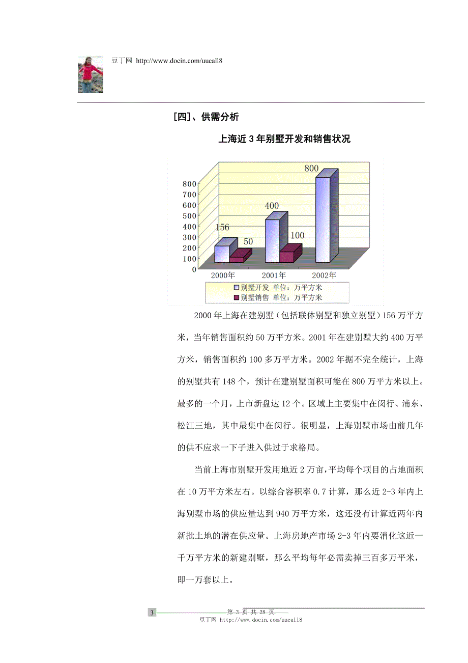 （地产市场分析）房地产精品文档上海别墅报告(上)_第3页