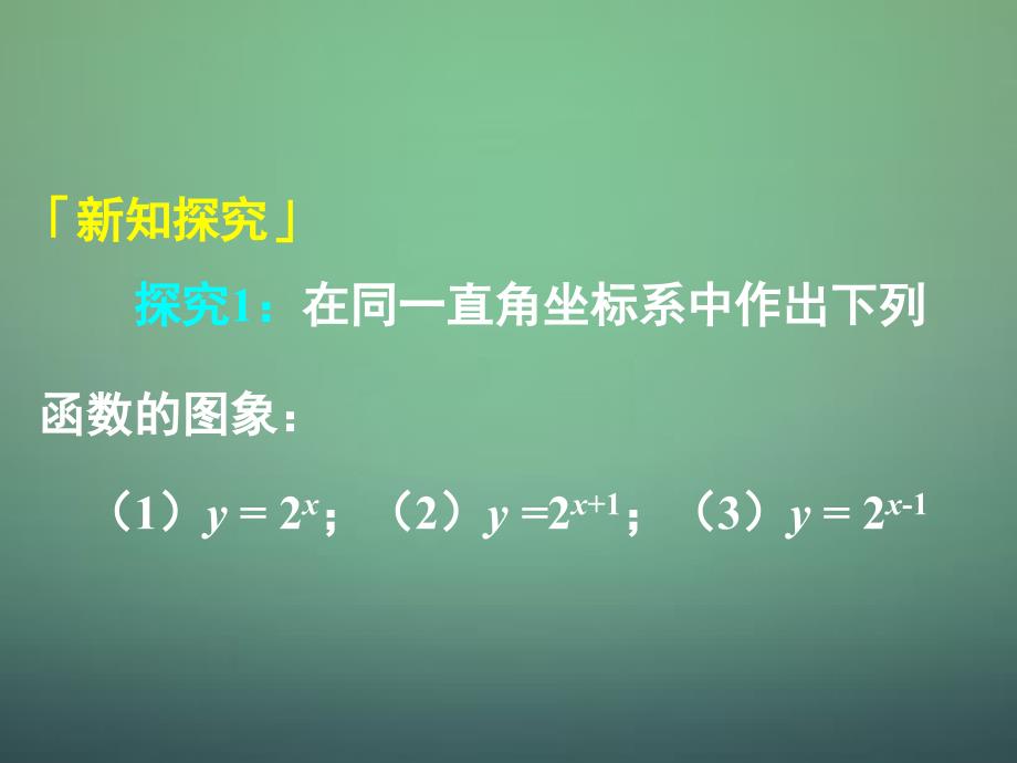 湖南高中数学2.1.2第3课时指数函数及其性质图象变换课件新人教A必修1 .ppt_第2页