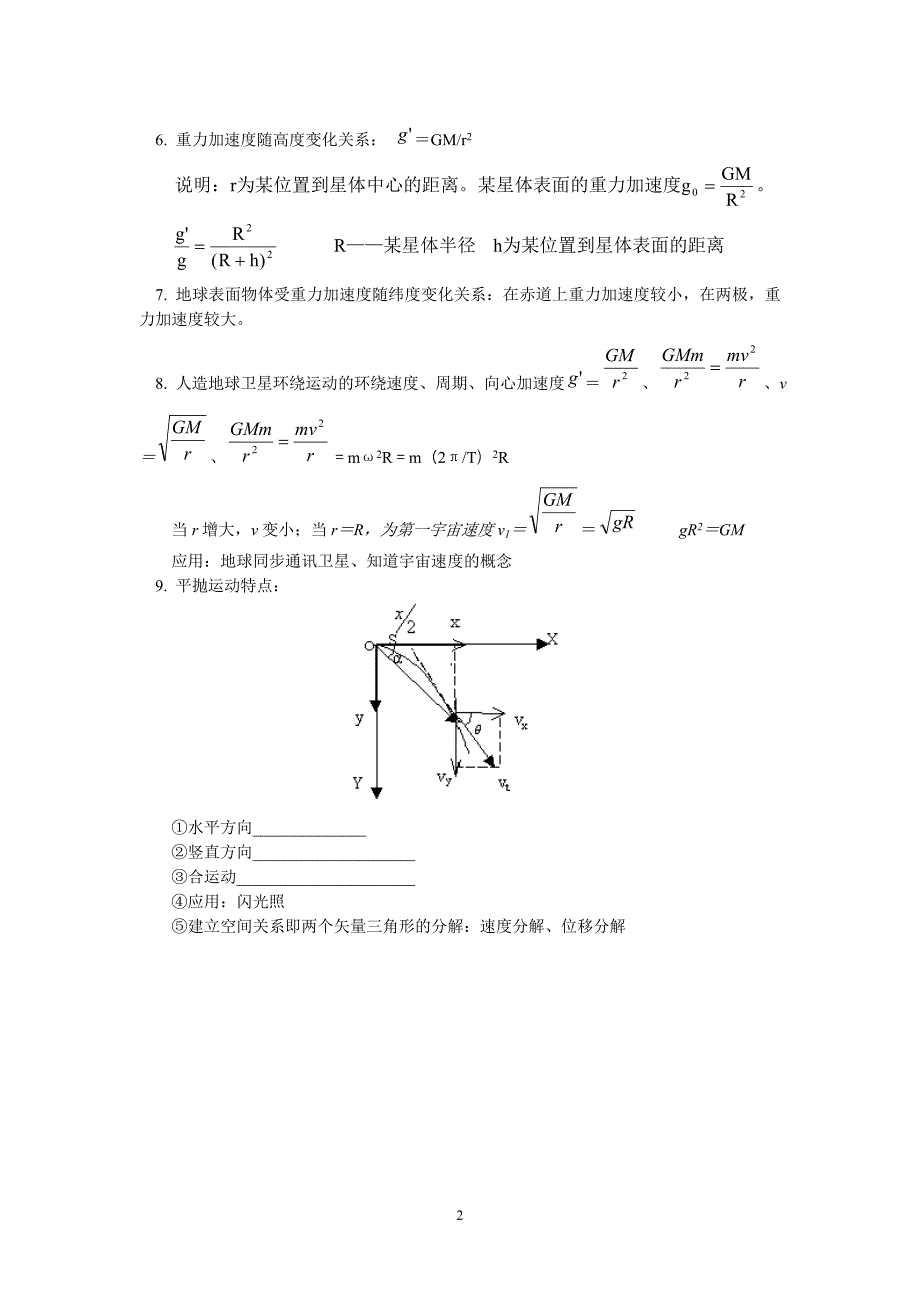 6 物理复习笔记_第2页