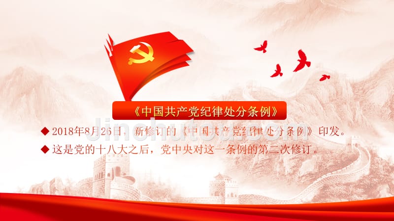 党课-新《中国共产党纪律条例》解读PPT课件.pptx_第3页