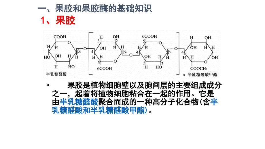 实验四 果汁中的果胶和果胶酶_第2页