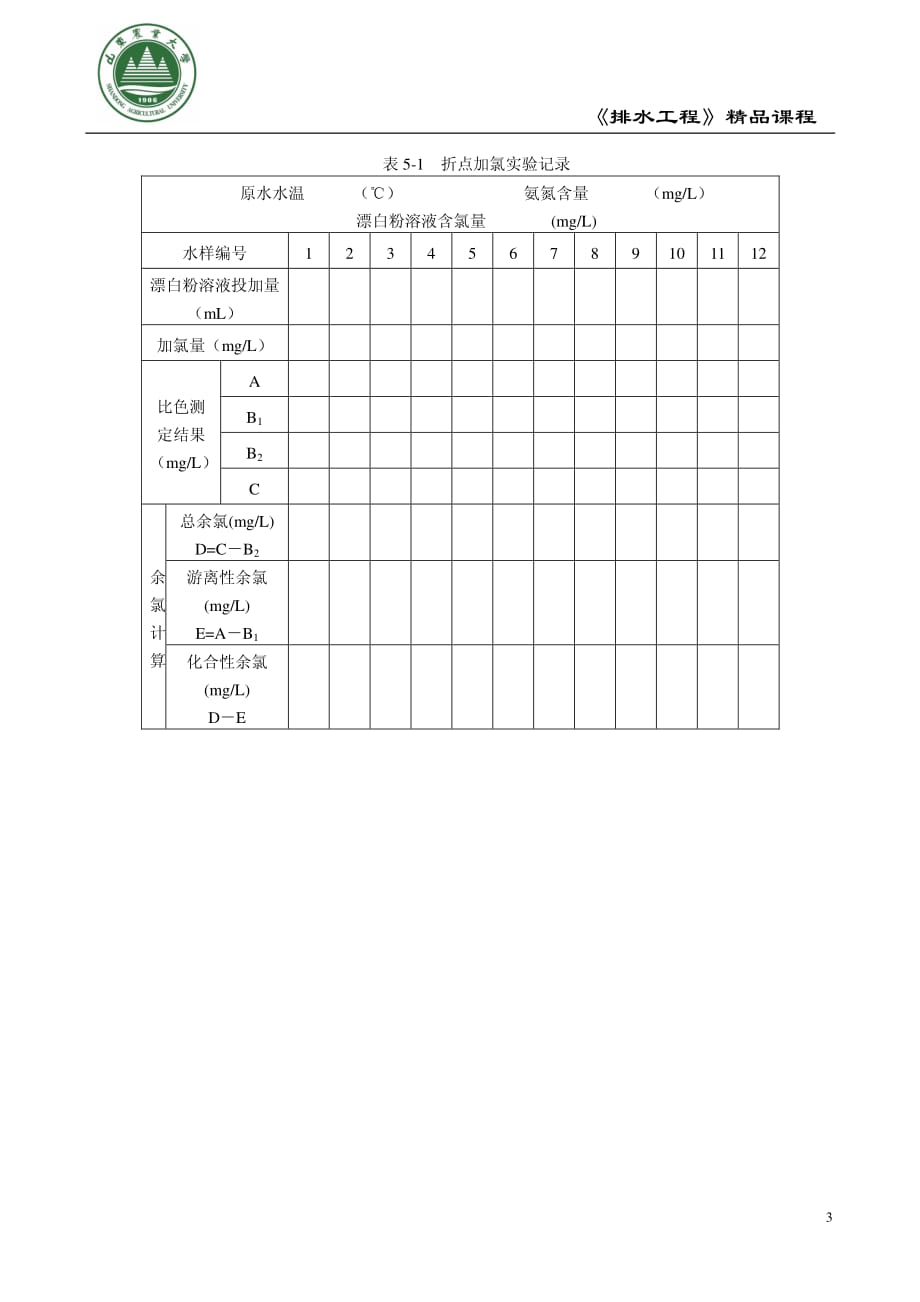 折点加氯实验_第3页