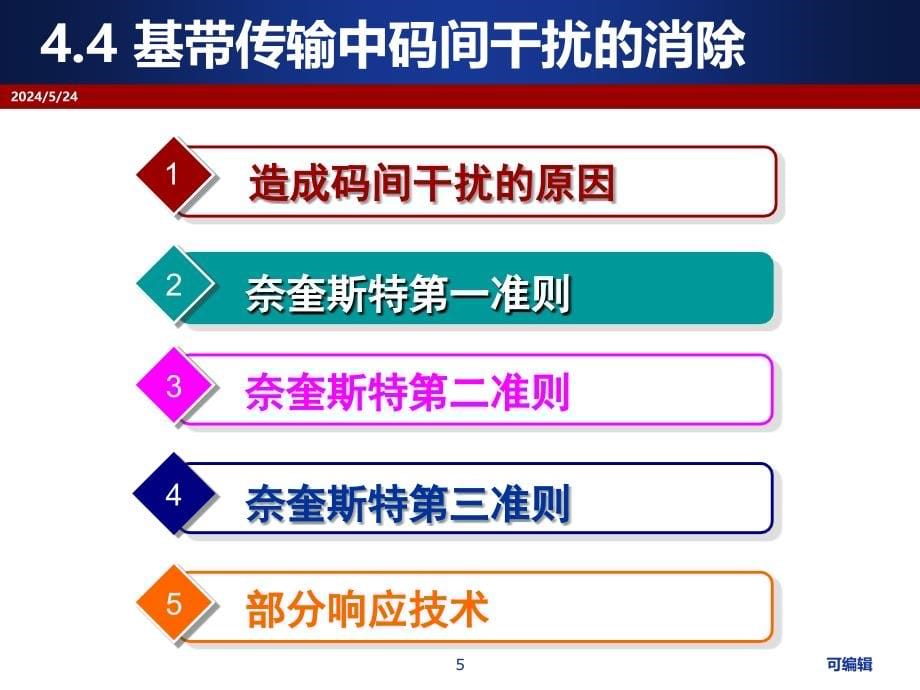 基带传输中码间干扰的消除PPT课件.ppt_第5页