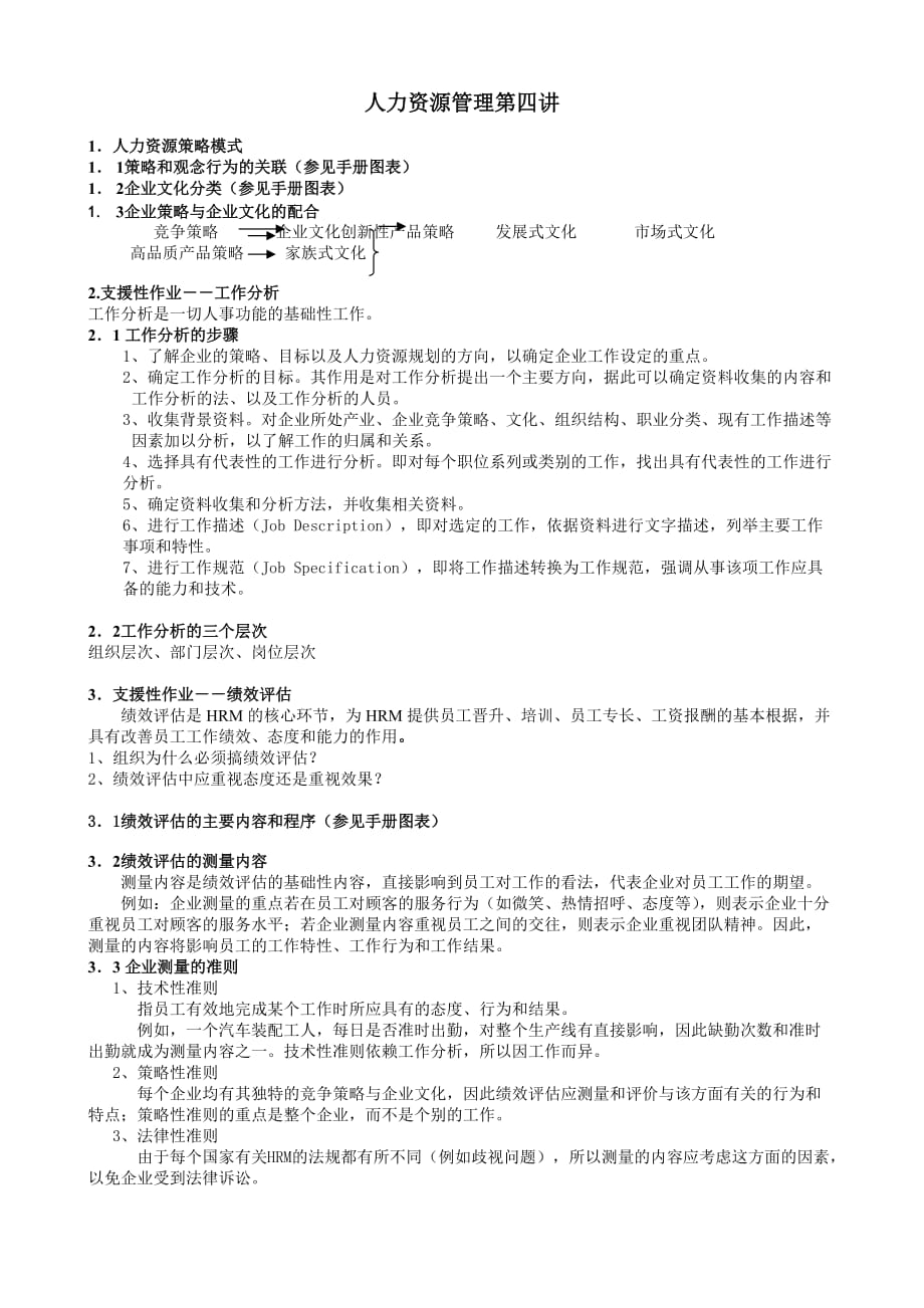 北京大学mba人力资源管理职业经理教程第四讲_第1页