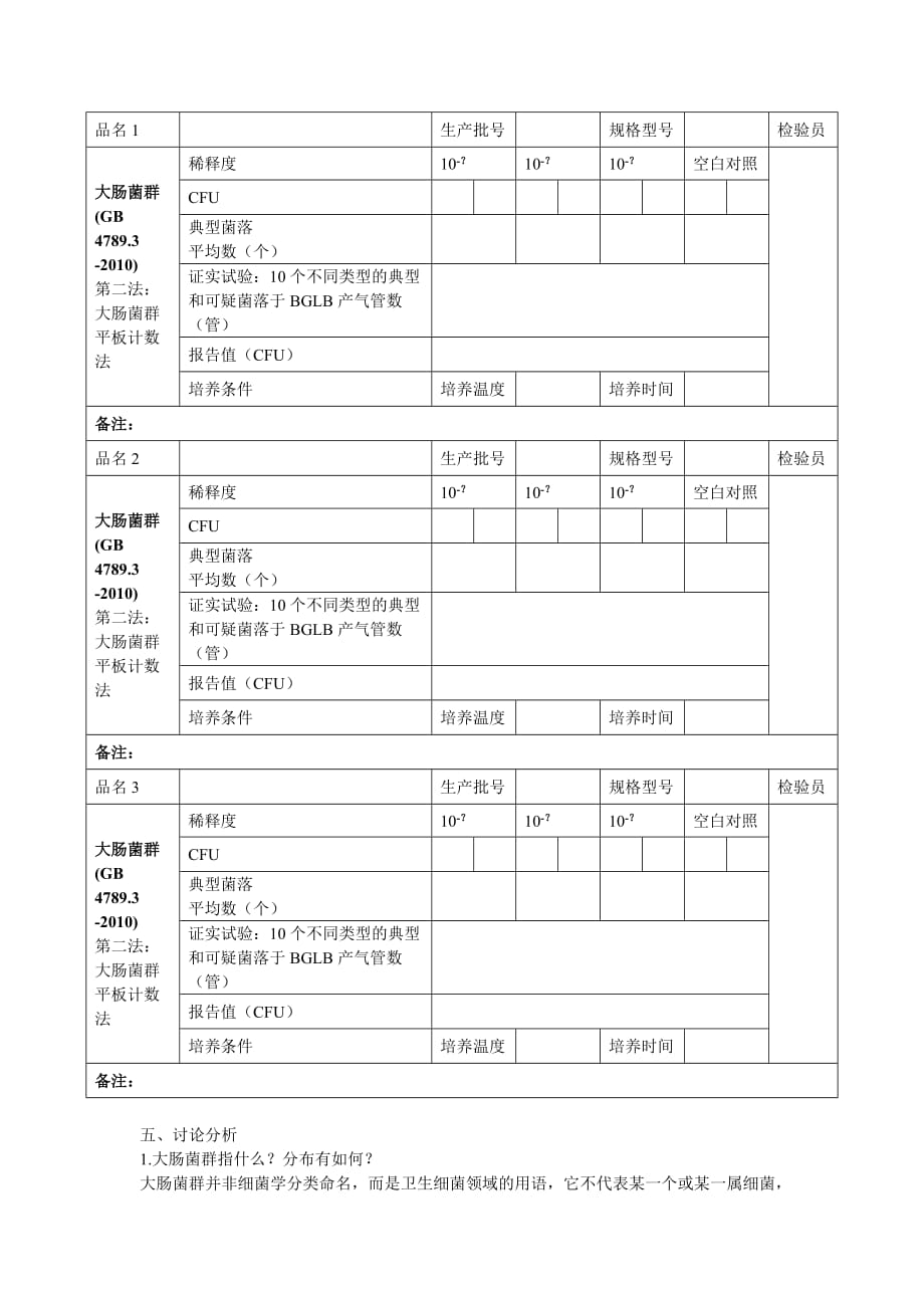 （生物科技行业）食品微生物课程实习_第4页