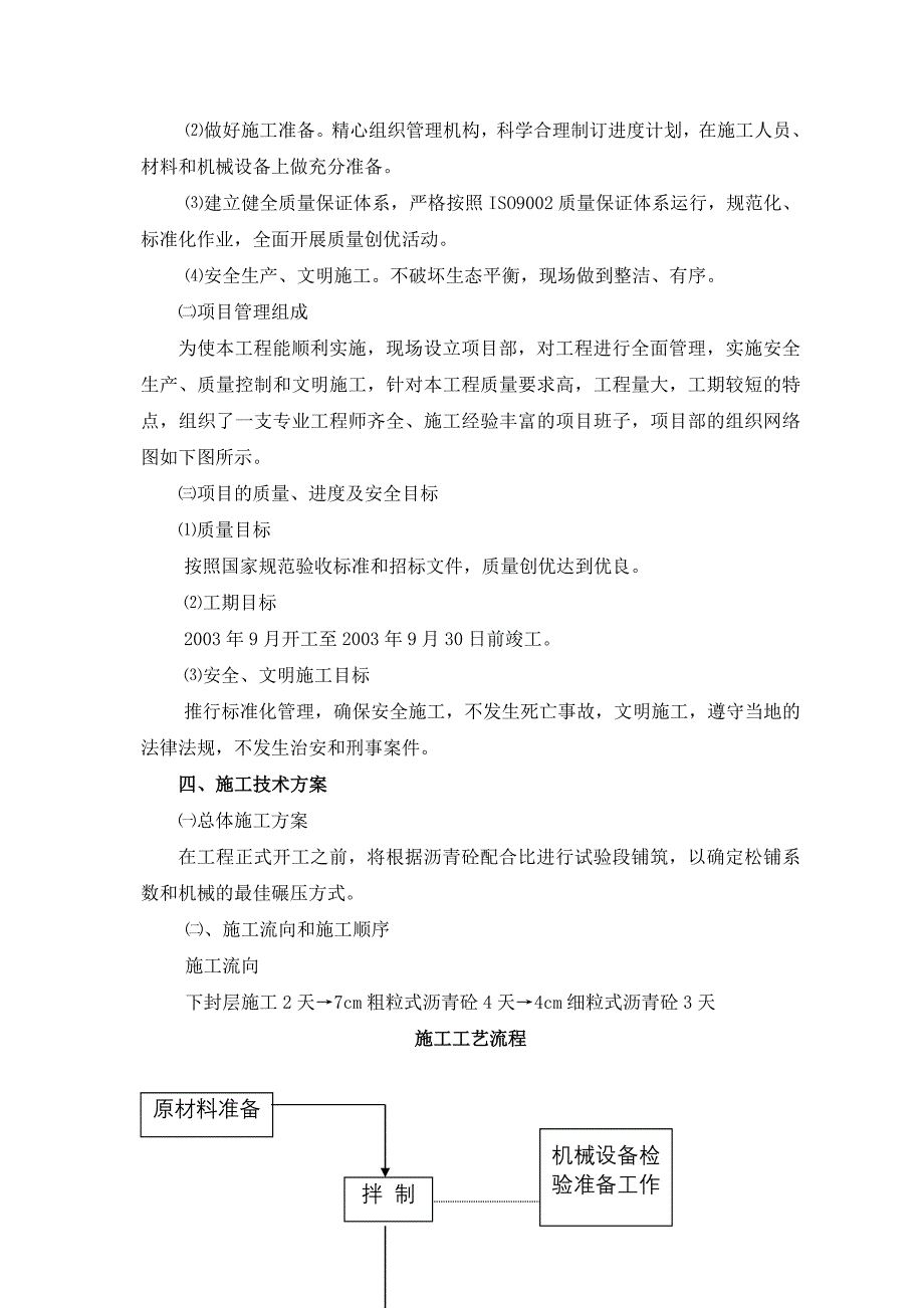 （建筑工程设计）道路沥青砼摊铺工程施工组织设计(版本)_第3页