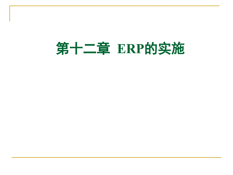 ERP的实施工作_第1页