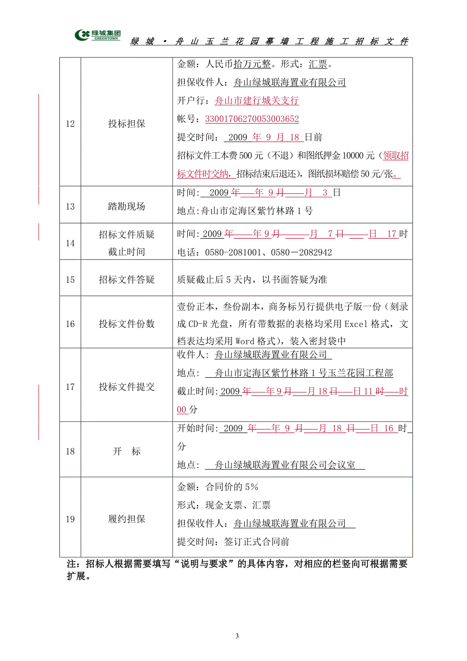 （招标投标）玉兰花园石材幕墙招标文件_第4页