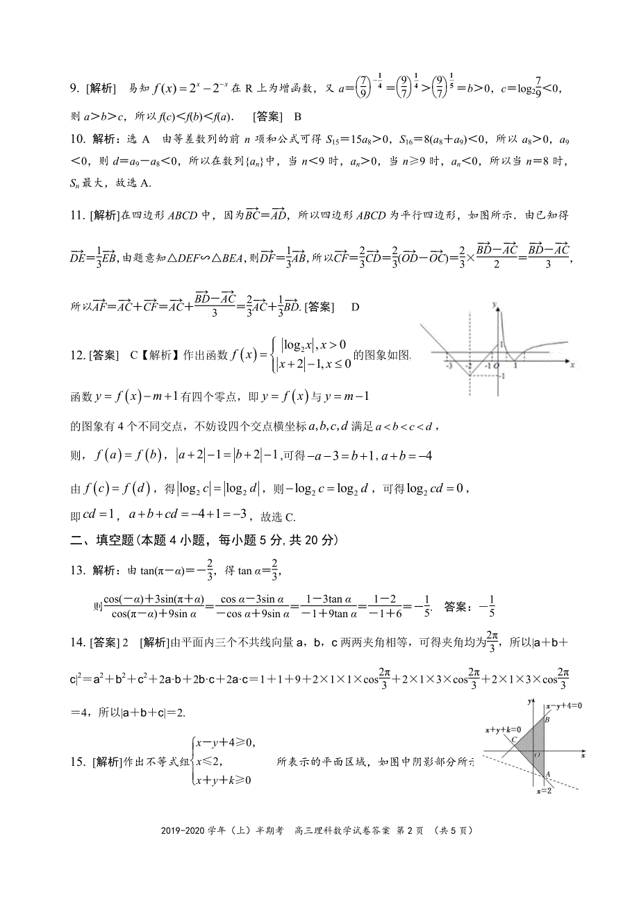 福建高三数学期中理.pdf_第2页