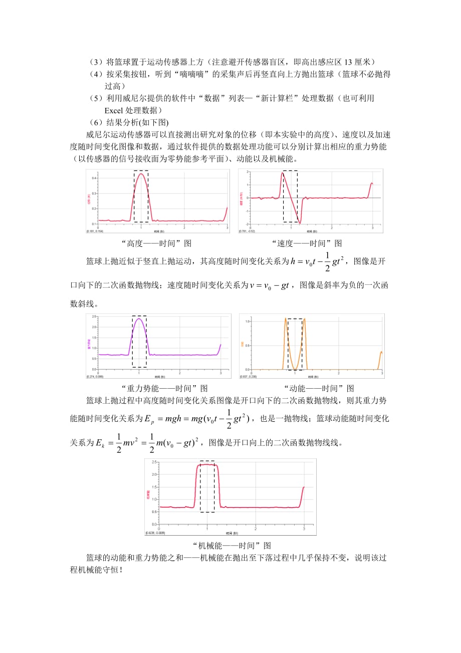 （机械制造行业）数字化实验验证机械能守恒定律数字化实验验证机械能守恒_第2页