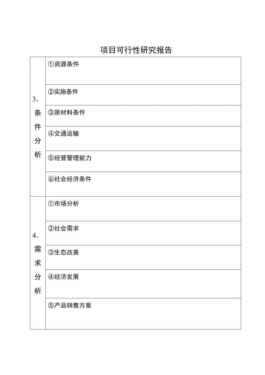 （项目管理）一项目申报书_第5页