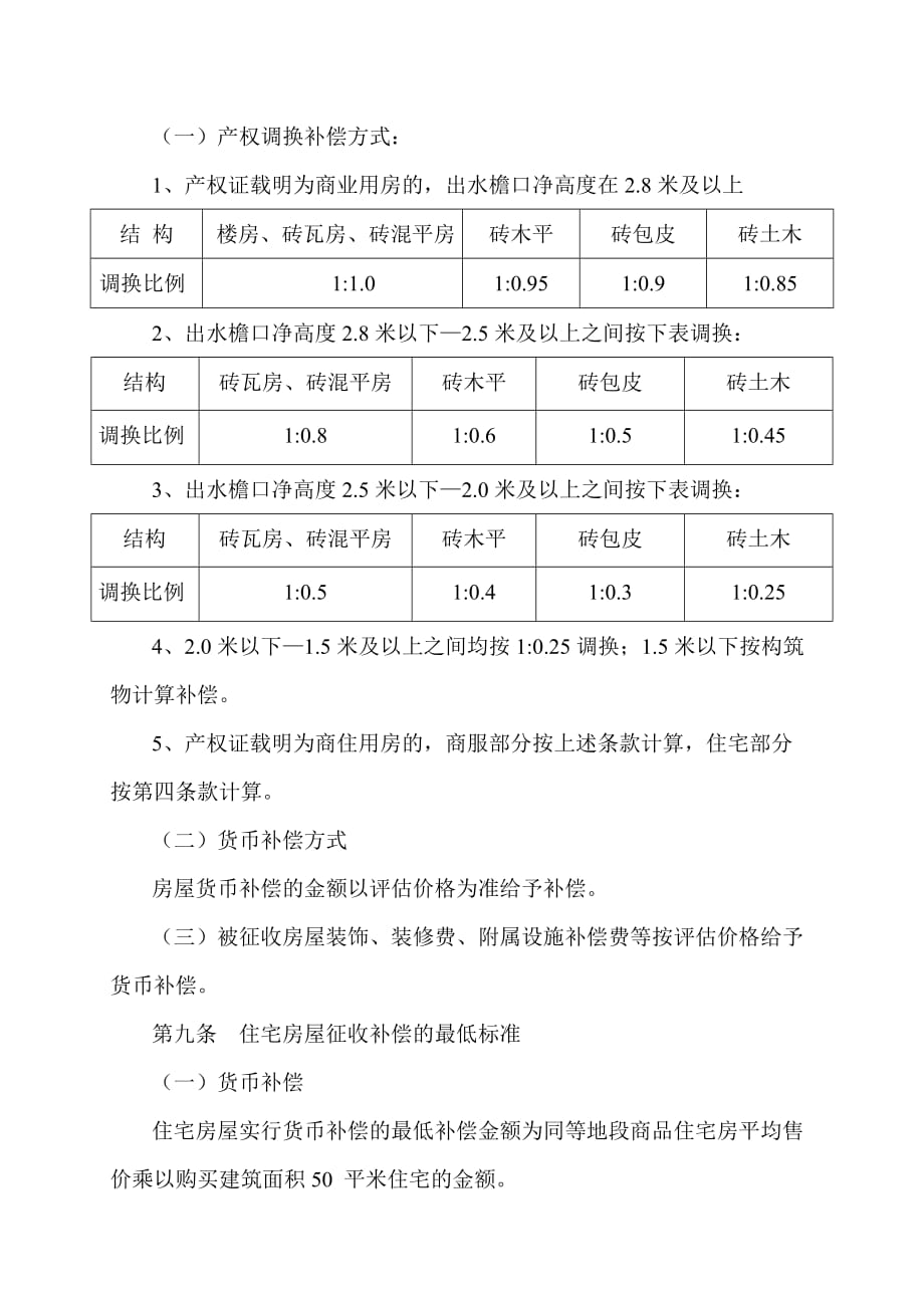 （房地产管理）房屋征收与补偿安置暂行办法_第4页