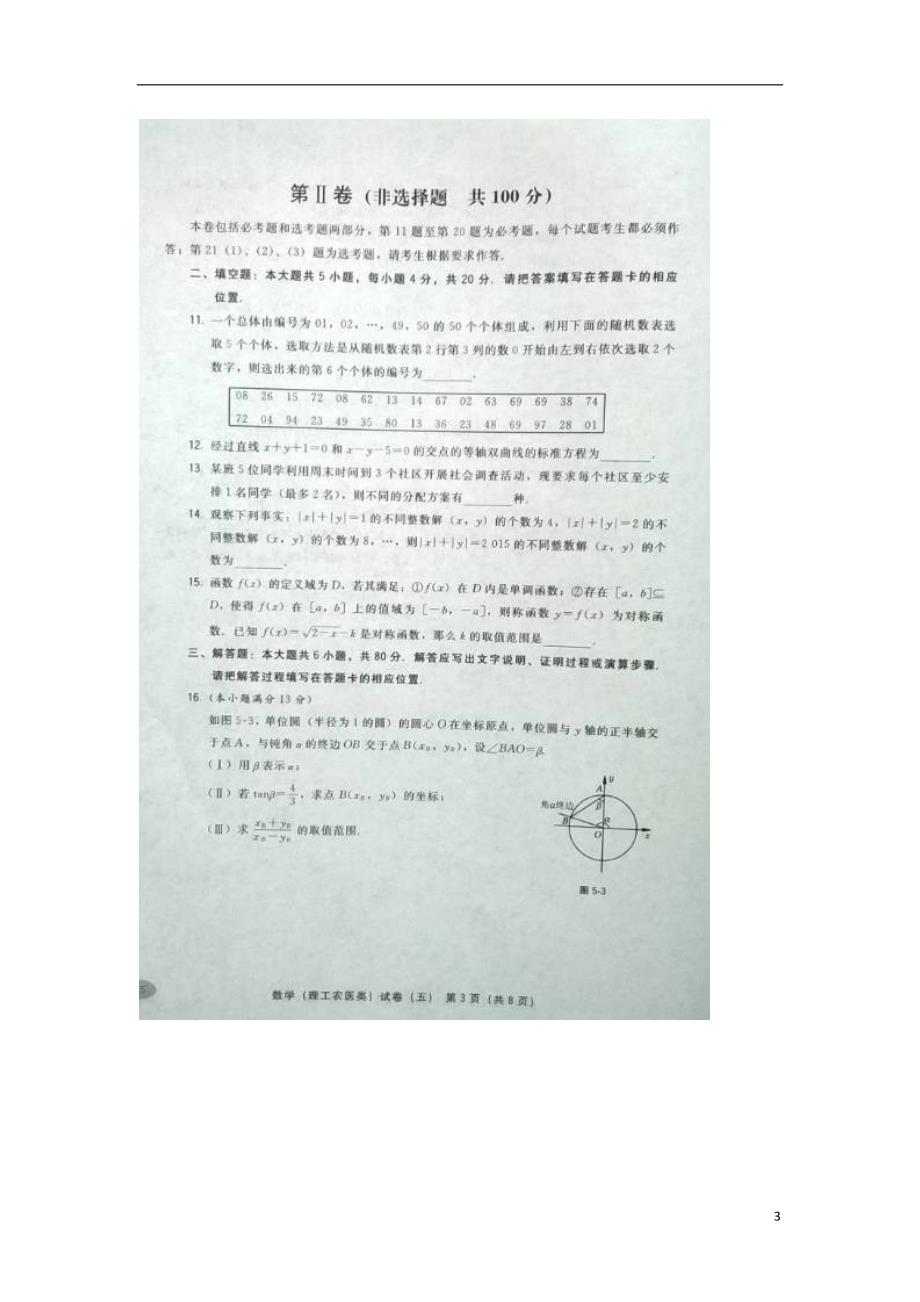 福建高三高考数学“集结号”最后冲刺模拟卷五理.doc_第3页