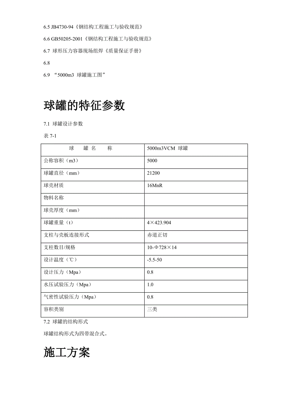 （建筑工程设计）球形储罐安装工程施工组织设计_第4页