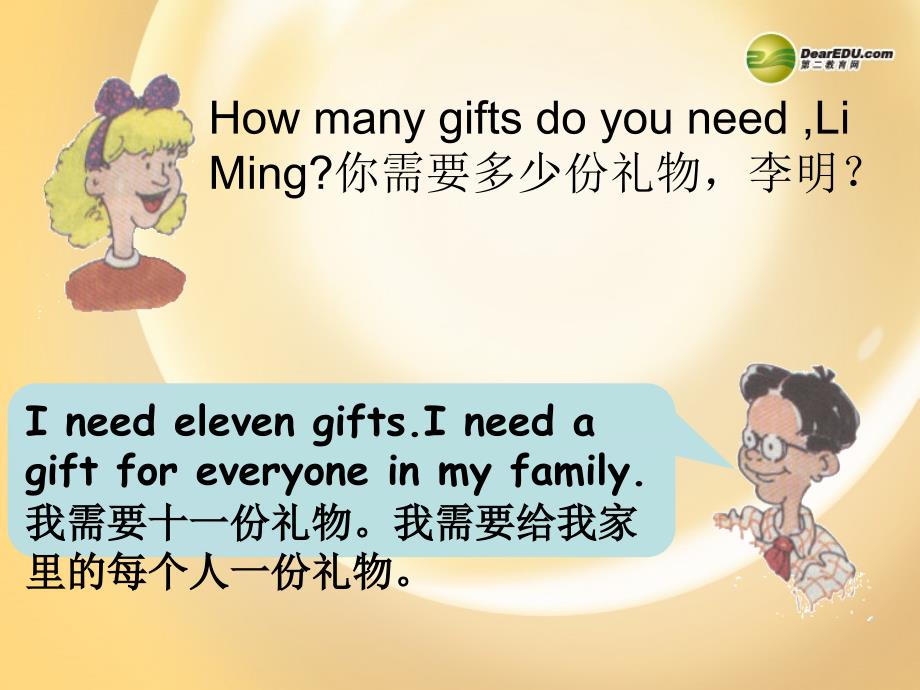 六年级英语下册_Lesson19_Buying_gifts课件_冀教版_第3页