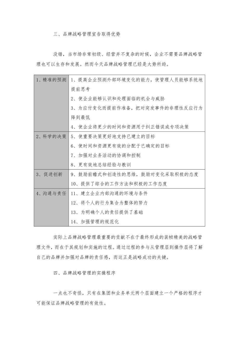 za企业的品牌战略管理101_第5页