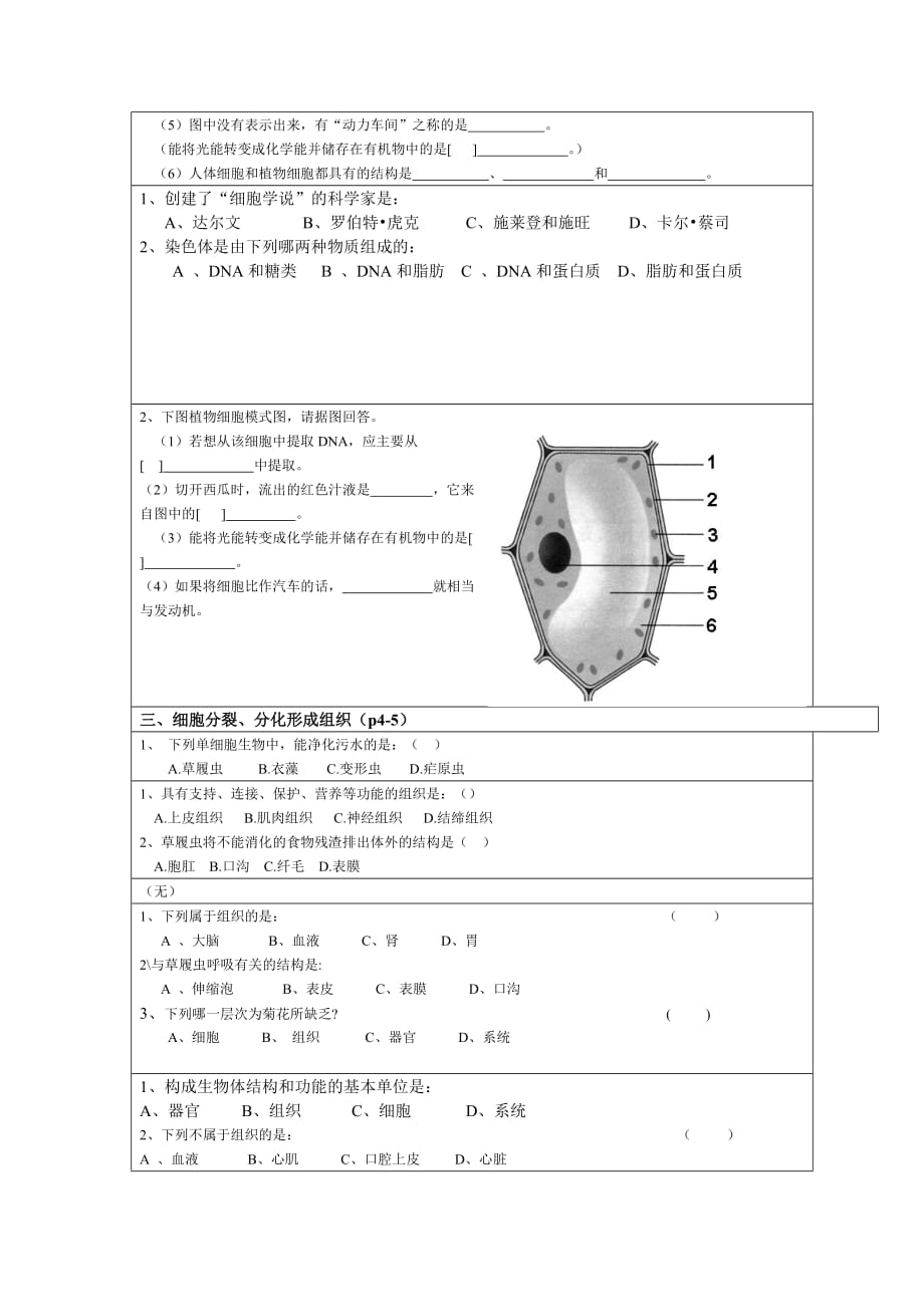 （生物科技行业）生物会考考点分析_第2页