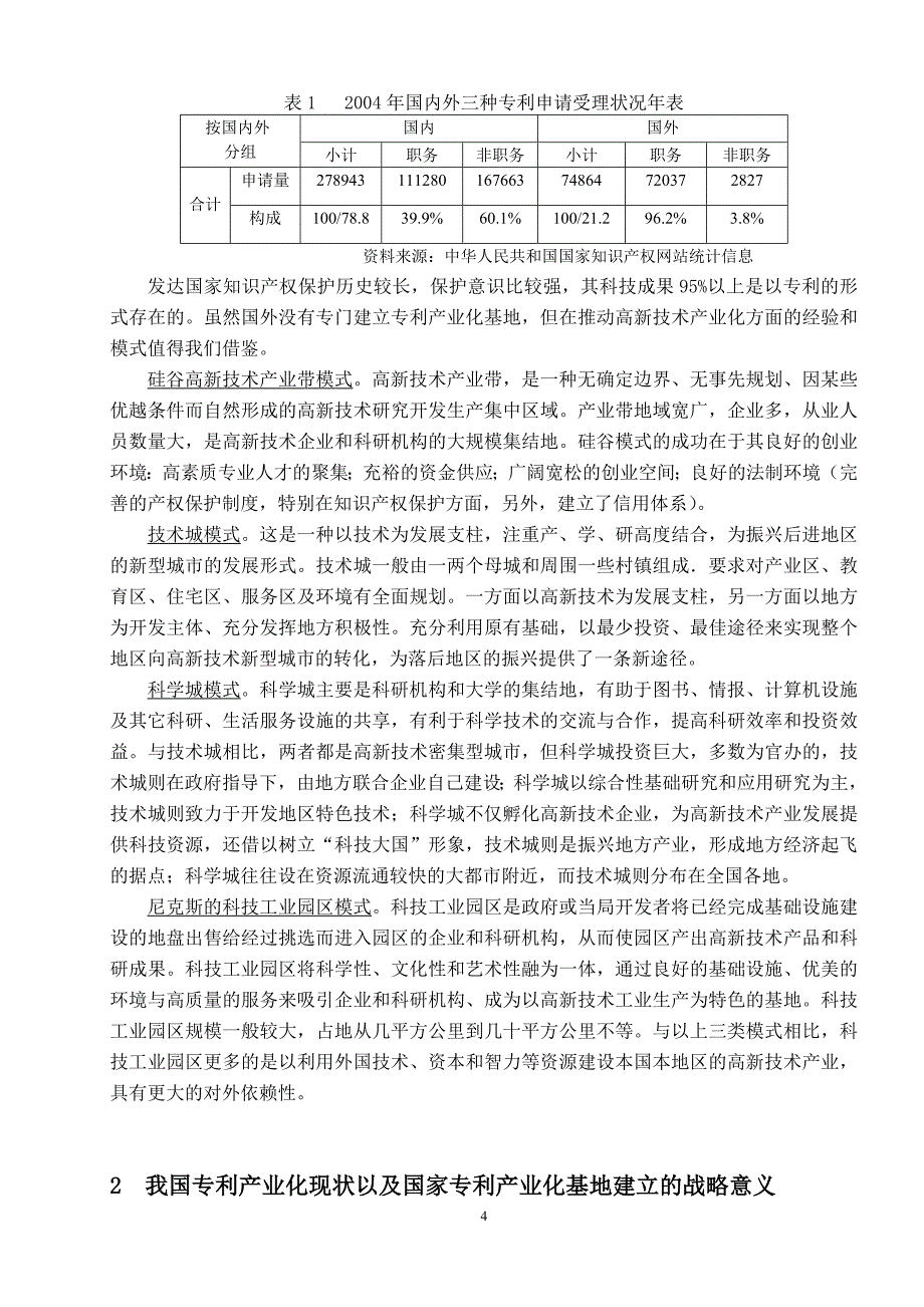 （项目管理）重庆市专利项目产业化基地建设可行性研究_第4页