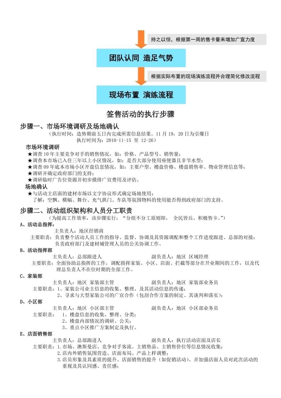 公司周年店庆感恩促销活动方案_第5页