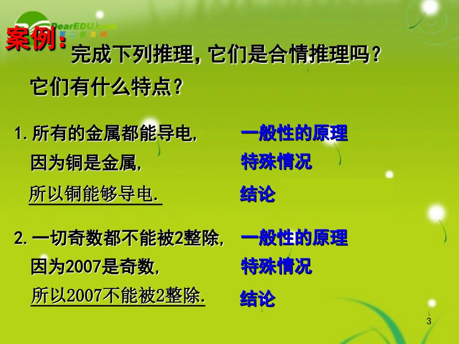 高中数学2.1.3《演绎推理》课件苏教选修.ppt_第3页