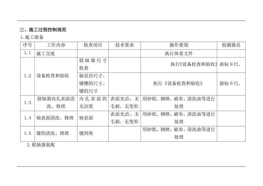 （机械制造行业）水泥机械设备安装作业指导书_第4页