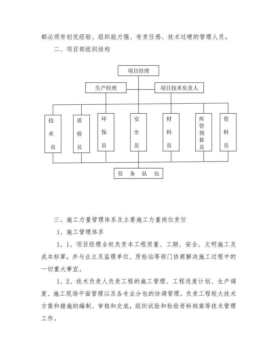 装修工程施工组织设计方案概述_第5页